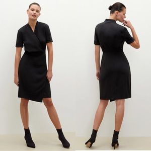 MM Lafleur | Tory Short Sleeve Wrap Dress Black 4